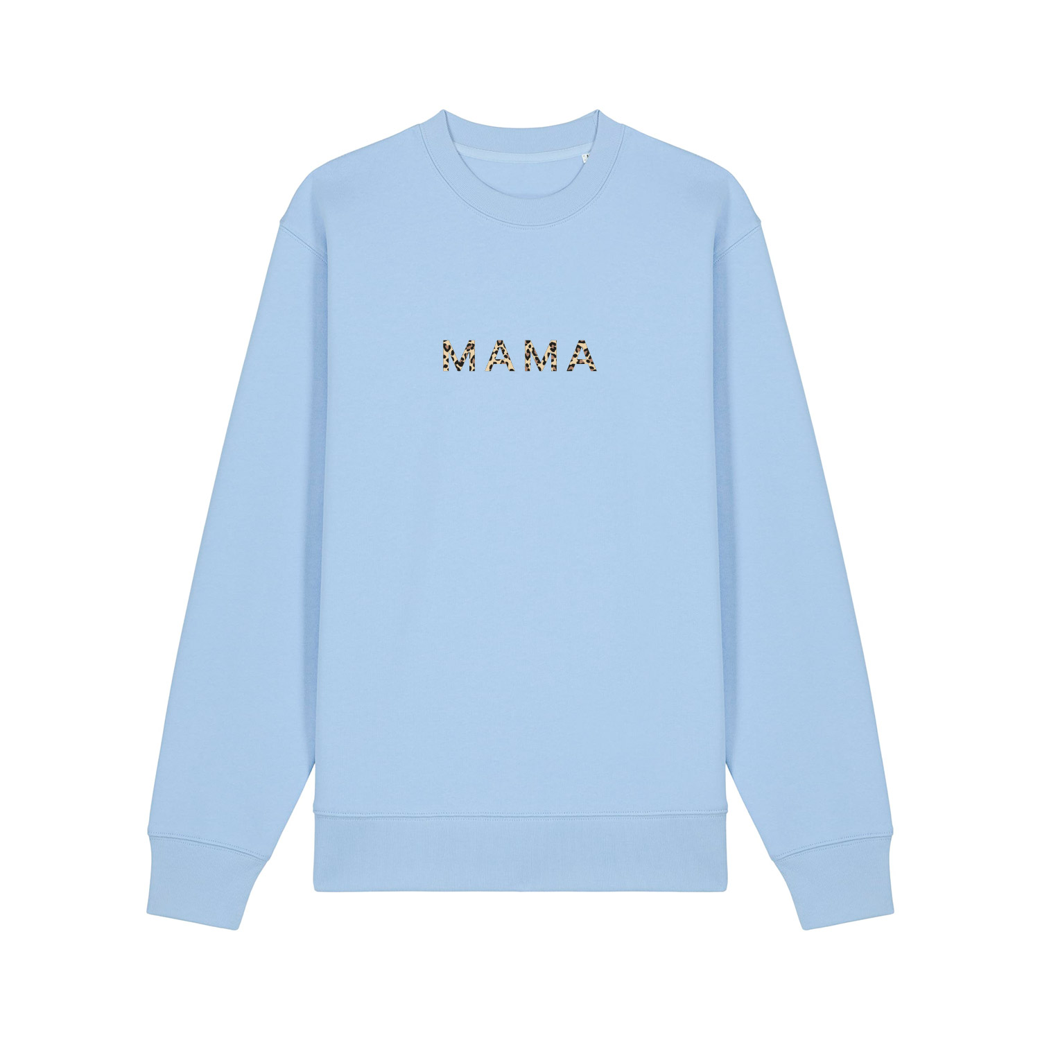 Sweatshirt “MAMA” Print Leo 100% Bio-Baumwolle