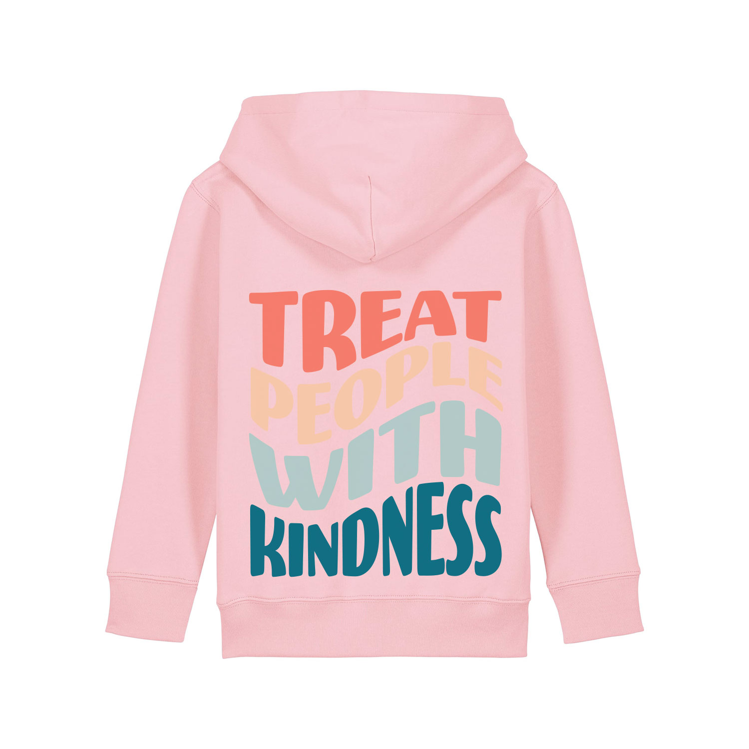 Kinder Hoodie “TREAT PEOPLE WITH KINDNESS” 100% Bio-Baumwolle