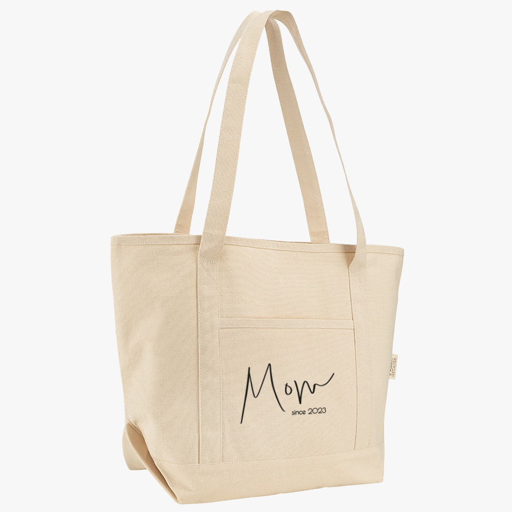 Stofftasche "Mom since" - Personalisierbar