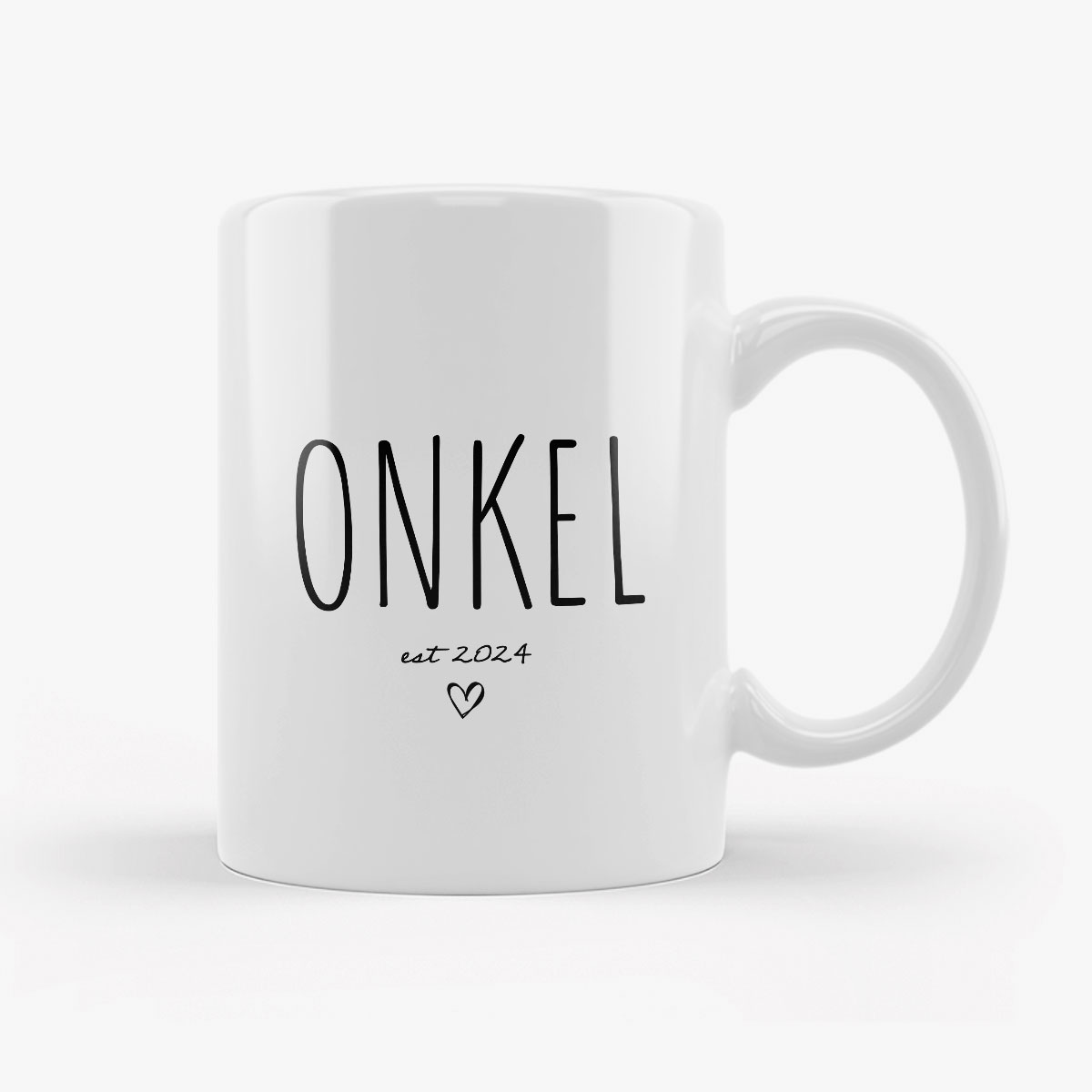 Keramiktasse "Onkel EST" - Personalisierbar