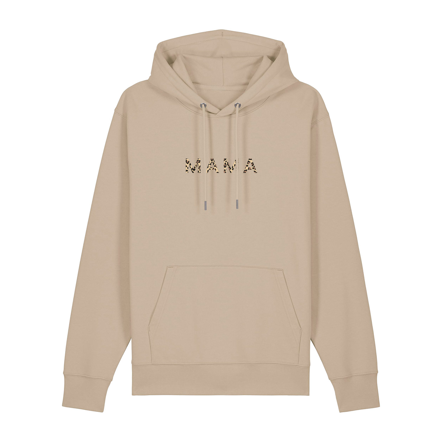 Hoodie Print Leo “MAMA” 100% Bio-Baumwolle