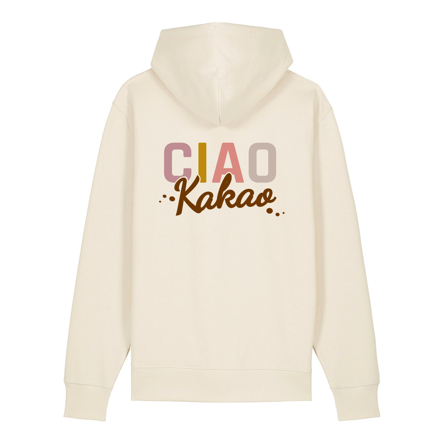 Hoodie “CIAO KAKAO” 100% Bio-Baumwolle