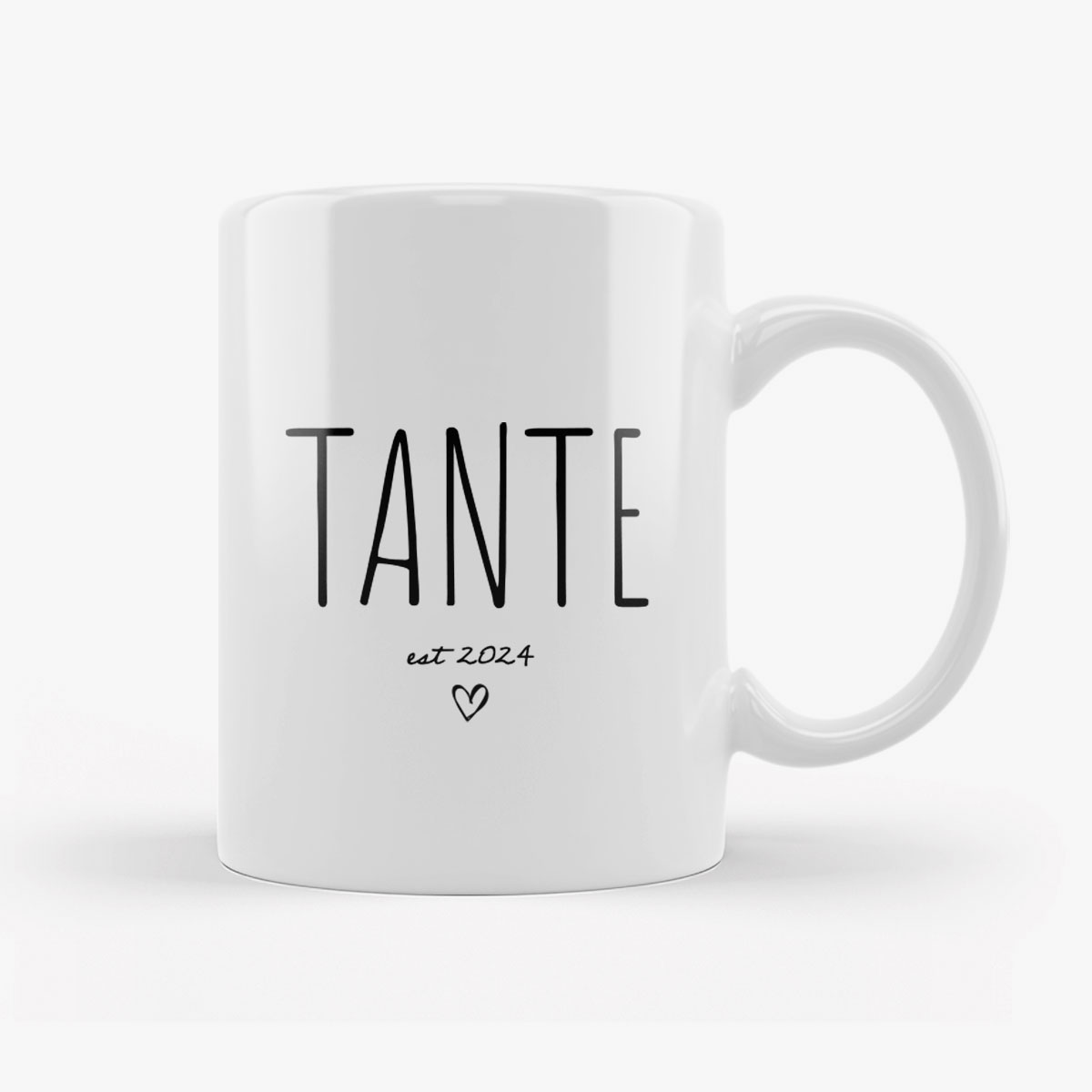 Keramiktasse "Tante EST" - Personalisierbar