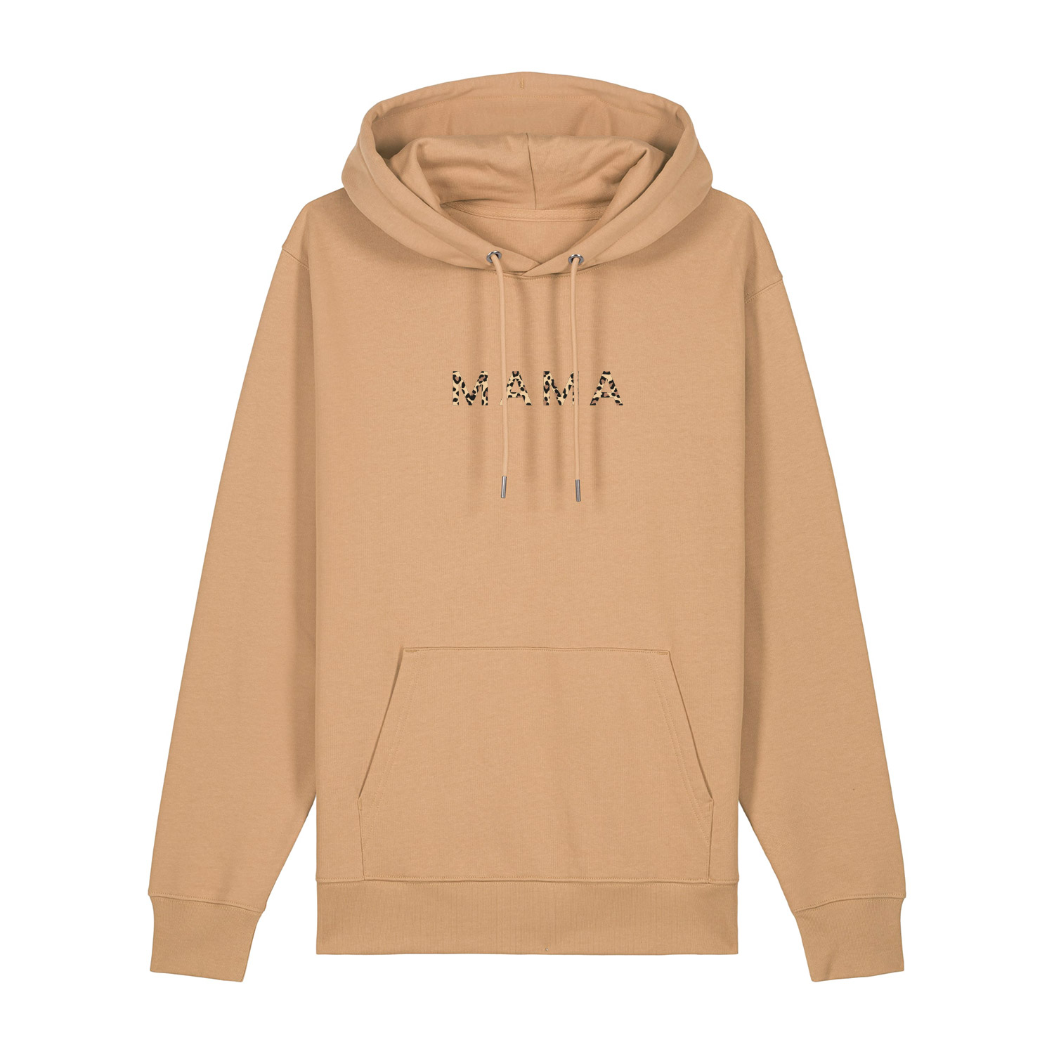 Hoodie Print Leo “MAMA” 100% Bio-Baumwolle