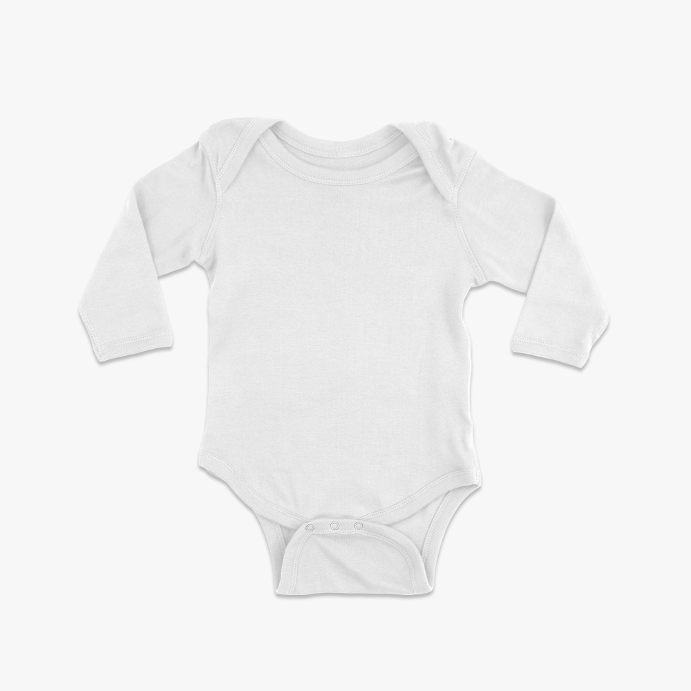 Babybody langarm “CIAO KAKAO” 100% Bio-Baumwolle